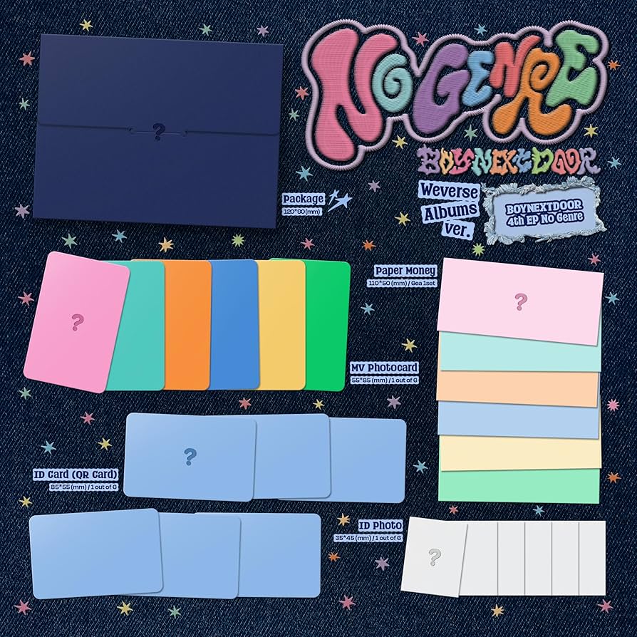 K-POP・アジア BOYNEXTDOOR NoGenre WeverseAlbumVer Amazon.com: BOYNEXTDOOR - 4th EP [No Genre] Weverse Version